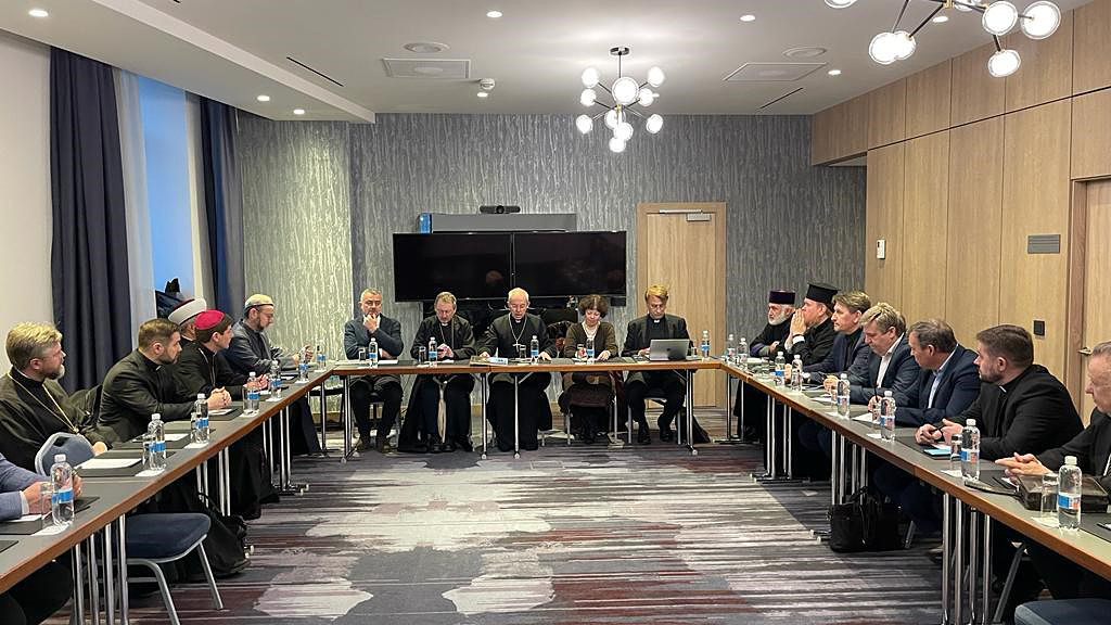 Духовный глава Церкви Англии встретился в Киеве с Всеукраинским Советом Церквей